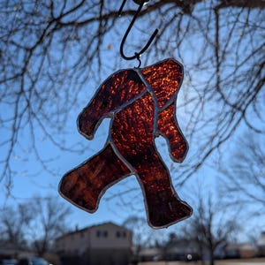 Yeti/Bigfoot suncatcher