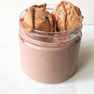 Fluffy Chocolate Ice cream Butter Slime
