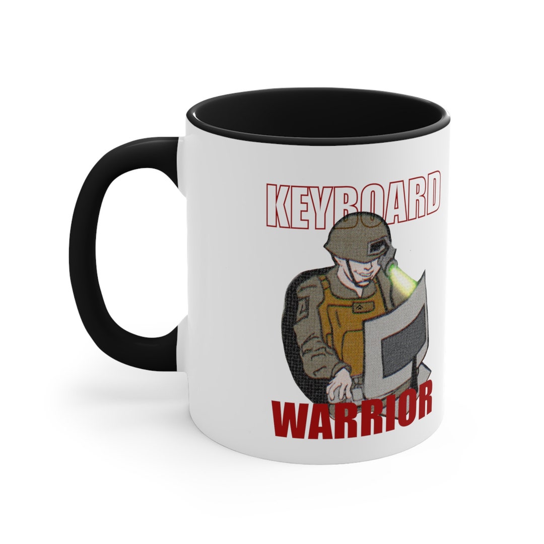 The KEYBOARD WARRIOR - Etsy