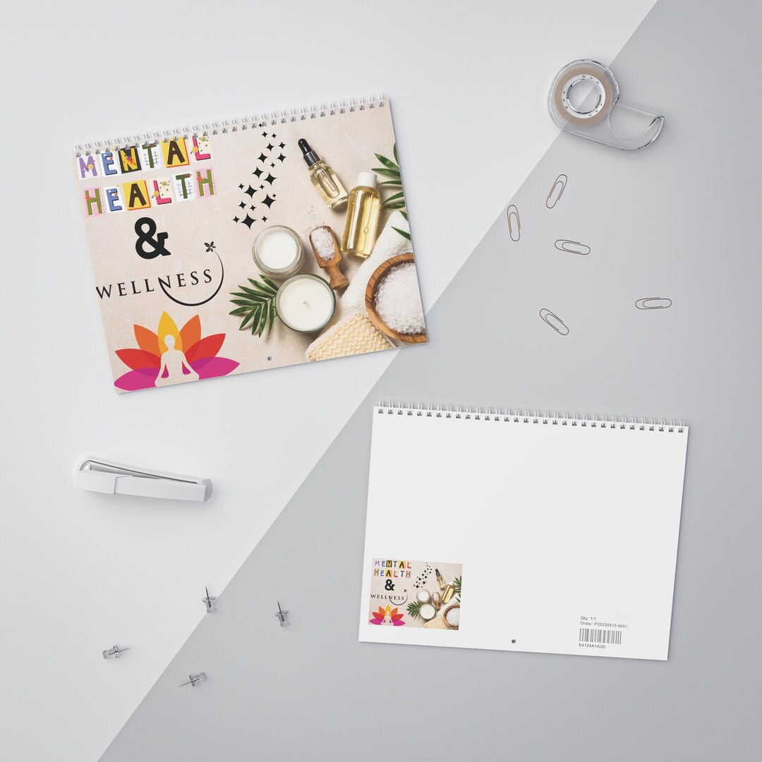 Mental Health & Wellness Calendar 2024 Etsy