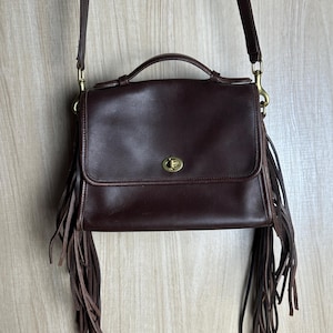Vintage Coach Court Bag 9870 - Etsy