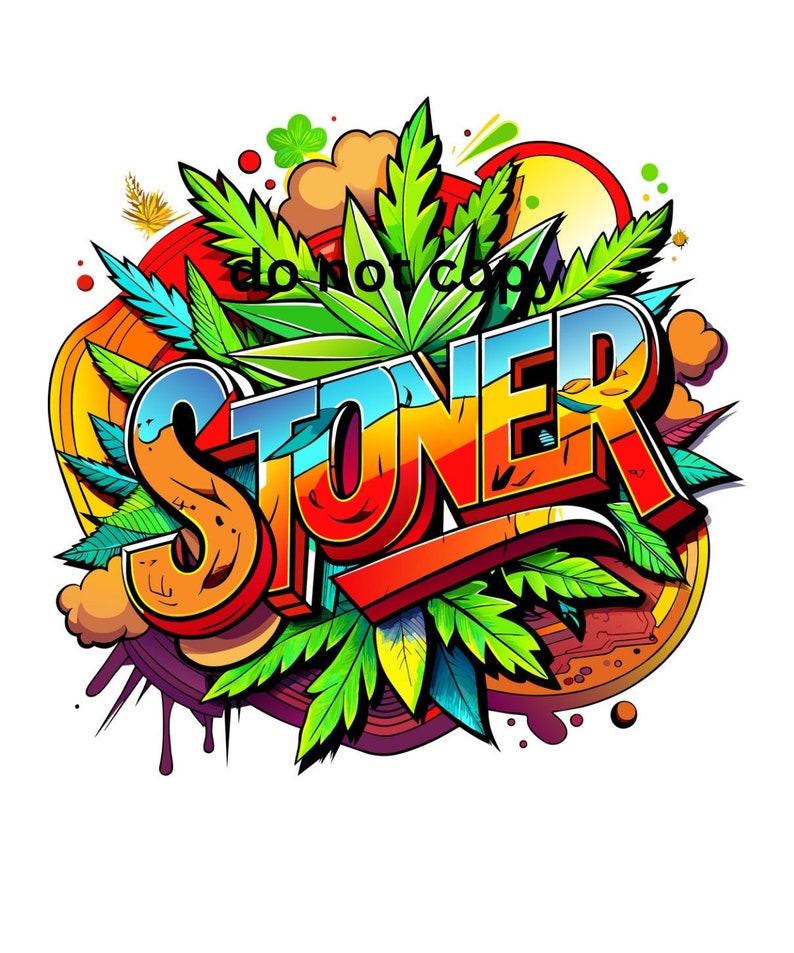 Stoner Lettering Stoner Sublimation Png Digital Download - Etsy