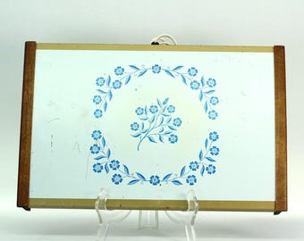 Vintage Cornflower Style Electric Warming Tray Warm-O-Tray Model 50