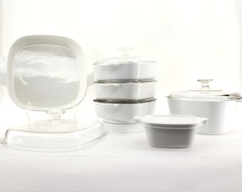 VINTAGE Corning Ware Just Cookware.  Your Choice of Sizes. Made in USA.