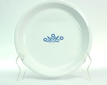 Vintage CorningWare Cornflower Pie Plate P-309 9" Baking Dish Made in USA