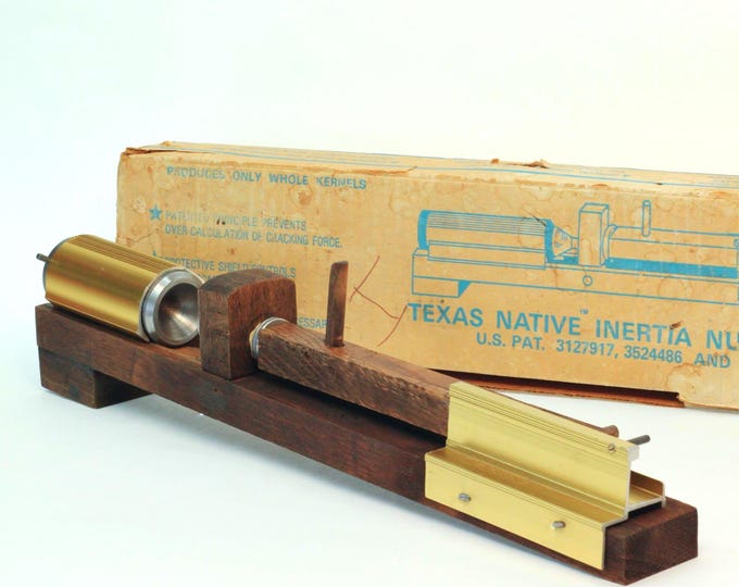 Vintage “Texas Native” Inertia Nutcracker (with Original Box)