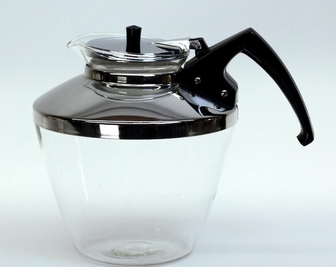 VINTAGE Pyrex Coffee Server 12 Cup | Team Wares Inc. 6621-12 | Commercial Glass Server | Made in USA