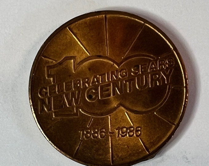1986 Sears Liberty Commemorative Collectible Coin