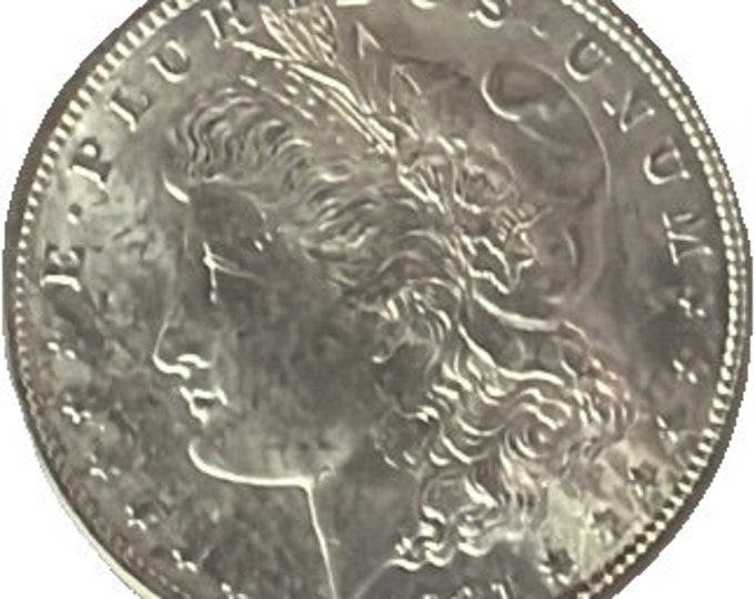 1921 Morgan Silver Dollar. Vintage. MS63 Certified.