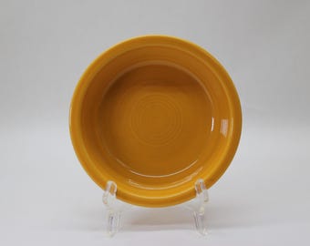 VINTAGE Fiestaware Fruit Bowl. Yellow.