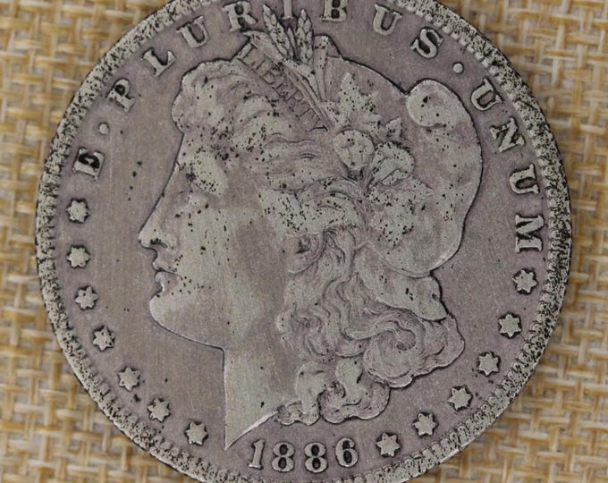 VINTAGE 1886-O Morgan Silver Dollar New Orleans Mint 90% Silver US Coin
