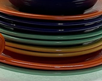 VINTAGE Fiestaware Bread Plates. Assorted Colors.