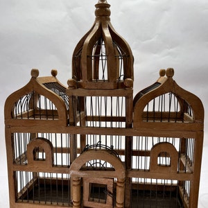 VINTAGE Victorian Style Taj Majal Birdcage.