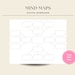 Printable Mind Map Templates - Etsy