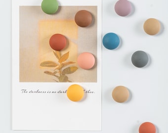 18個のニュートラルカラーマグネット、強力なマグネット、かわいいマグネット