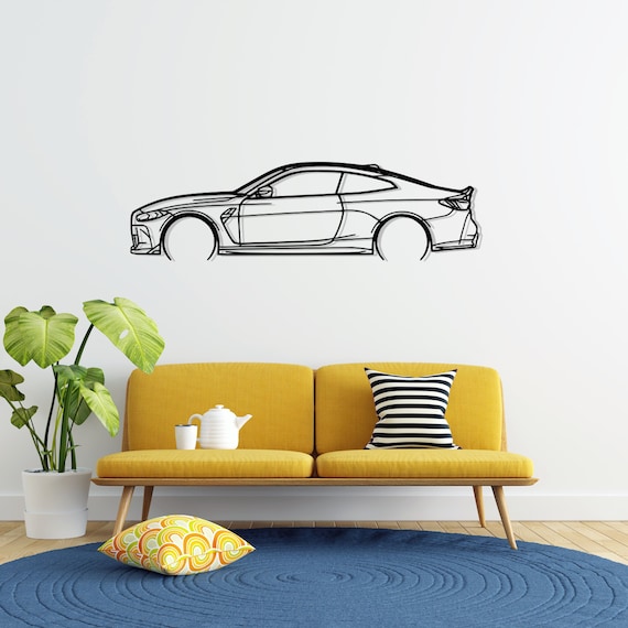 Wall Art Print Sport Car Auto with Smoke, Gifts & Merchandise