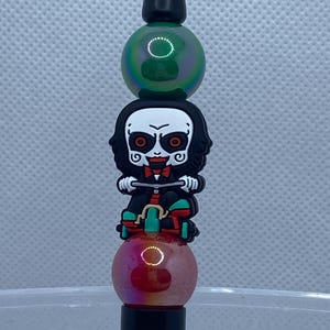 Saw Horror Character Beaded Pen