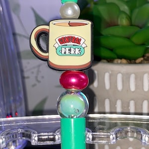 Central Perk Coffee Cup Beaded Pen