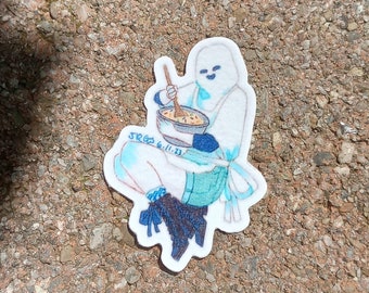 Baker Ghost Sticker