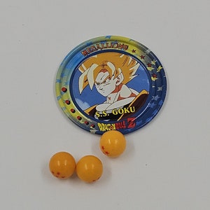 Dragon Ball Z/DBZ Metal/Tin Medallion--Trunks Saga/Goku #40