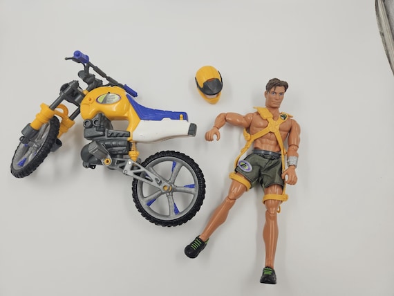 Jakks Pacific Figure Mxs Motocross Toys Rare Max Steel MX-250 Moto