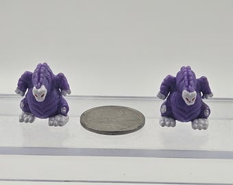 Power Rangers Turbo Divatox Submarine Polly Pocket Figurka zastępcza X2