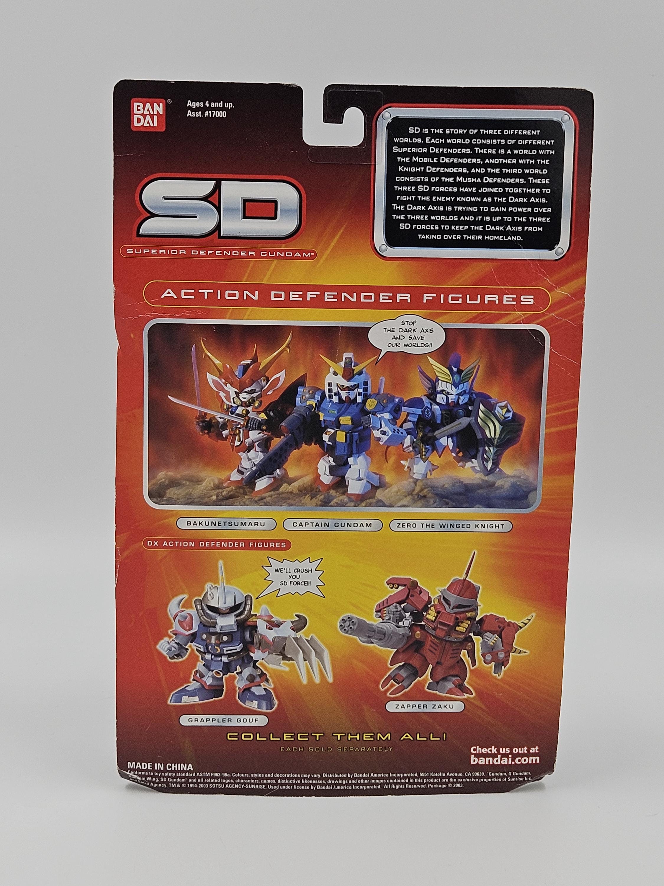 Bandai SD Gundam Zero the Winged Knight Superior Defender Gundam 5