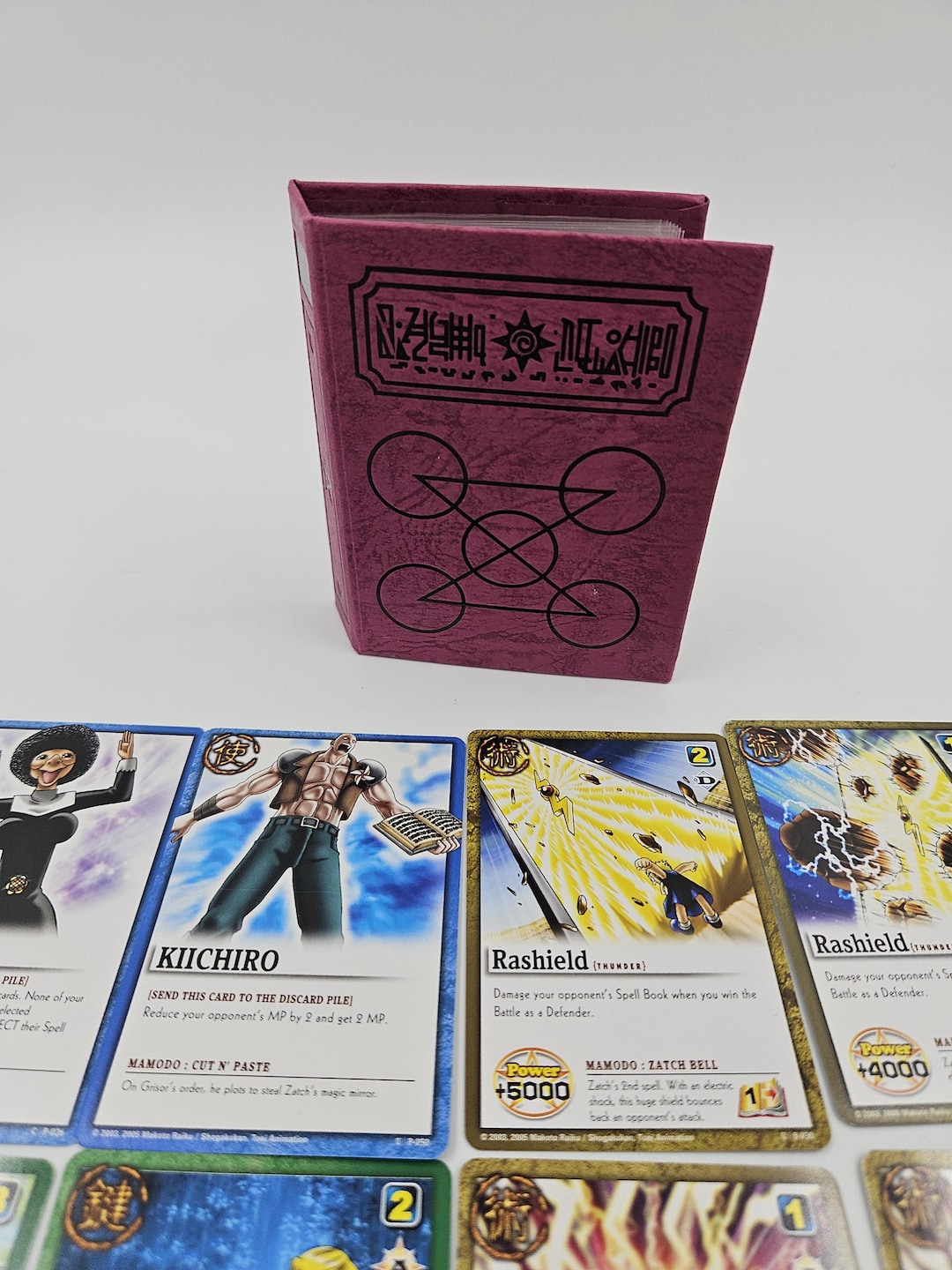 Zatch Bell! the Card Battle Purple Spell Book Binder Vintage 2003 With 25 Cards - Etsy Zatch Bell! the Card Battle Purple Spell Book Binder Vintage 2003 With 25 Cards - Etsy