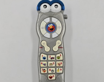 Fisher Price Sesam Street Fåniga Ljud Fniss Fjärrkontroll Vintage 2006 B6