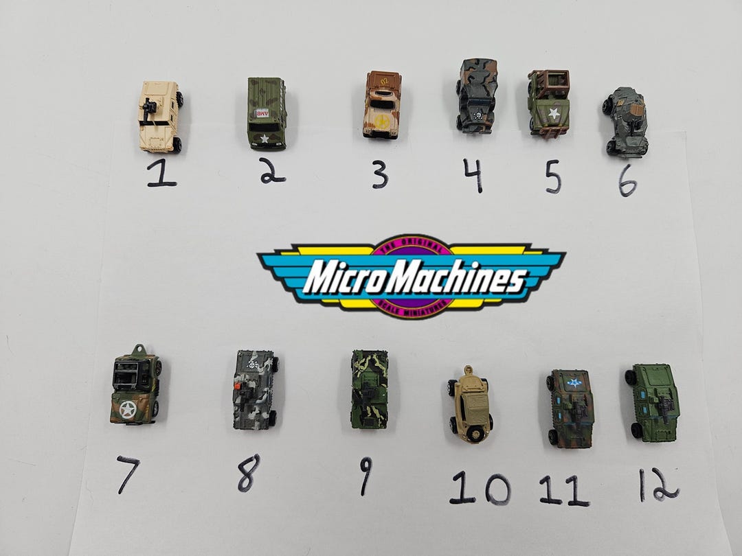 Micro List Micro Machines Military Support Trucks and Armoured Vehicles *choose ...