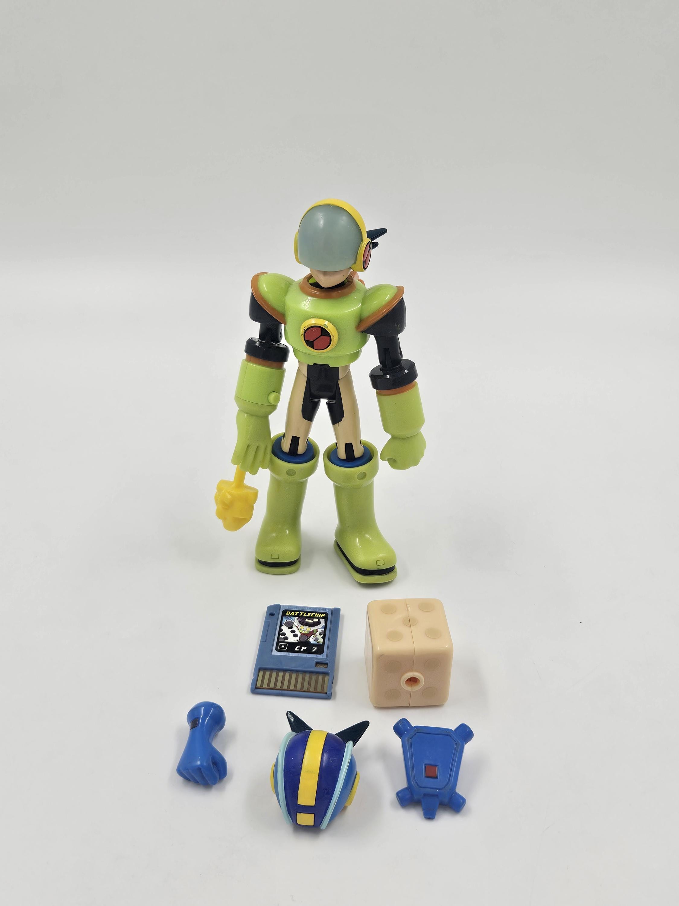 Vintage 2004 Megaman NT Warrior NUMBER SOUL Figure Double Soul