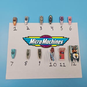 Micro Machines Boats *Choose Your Own* Vintage Galoob Toys