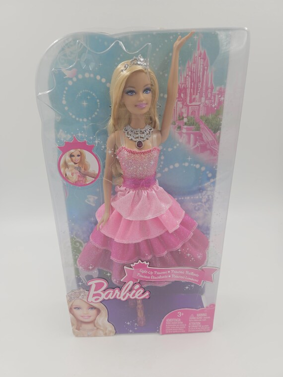 Barbie sparkle lights princess hotsell
