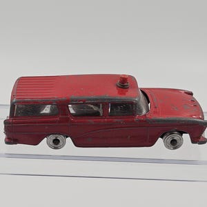 Dinky Toys Nash Rambler Fire Chief Wagon No Tires 1960s