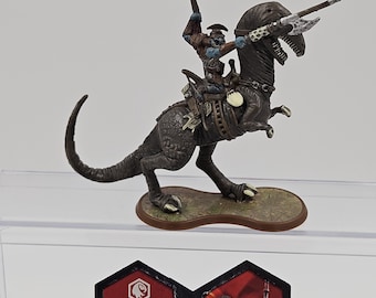 Heroscape Grimnak + Karta 2004 Rise of the Valkyrie Utgar Orc Champion VTG