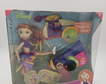 Muñeca Disney Kim Possible Kick & Cheer Deluxe de 25 cm (10 pulgadas) NUEVA EN CAJA