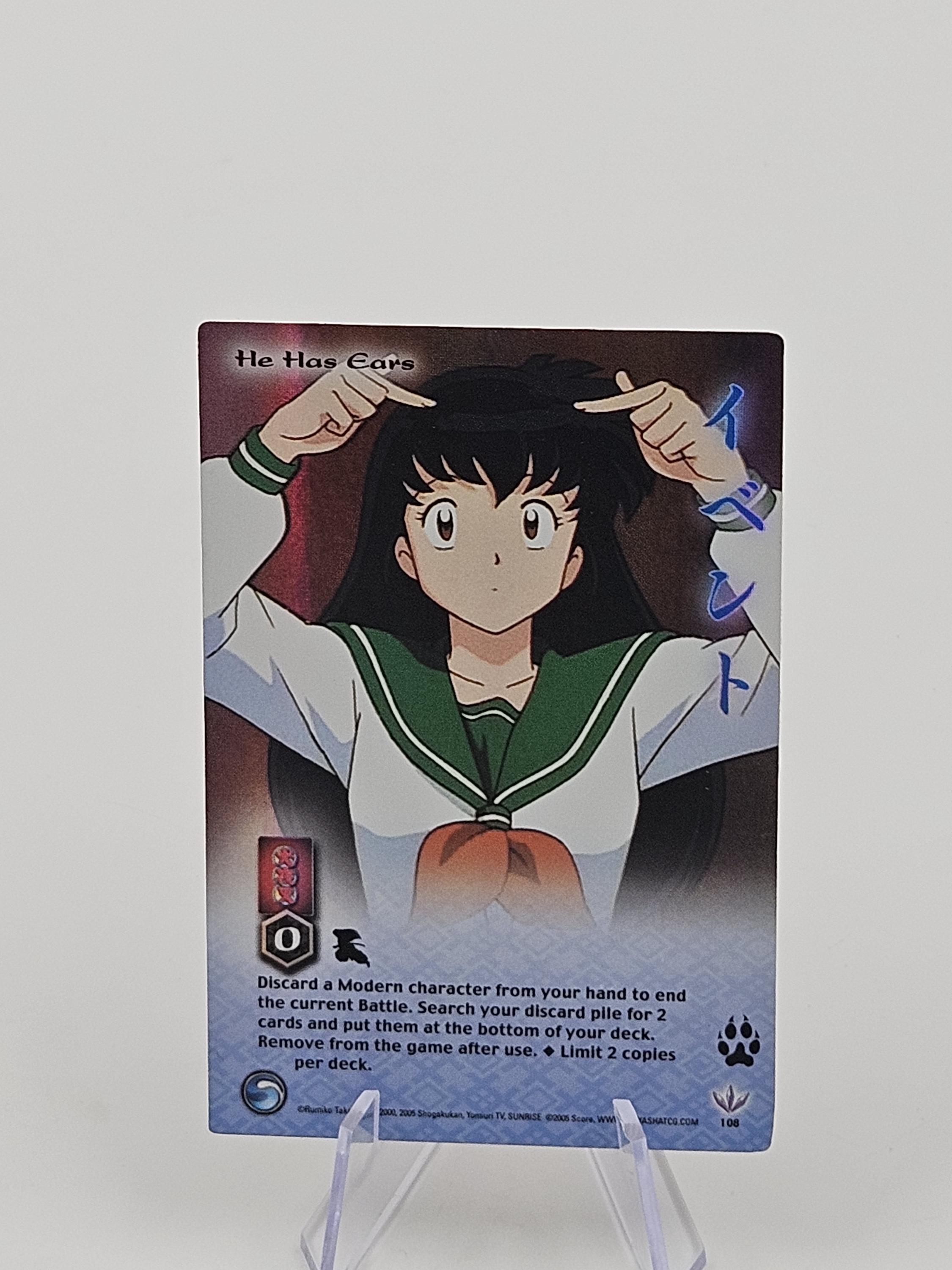 rare inuyasha cards Amazon.com: InuYasha Feudal 2 Player Starter Deck NEW Score Trading Card  Game TCG CCG .HN#GG_634T6344 G134548TY56070 : Toys & Games