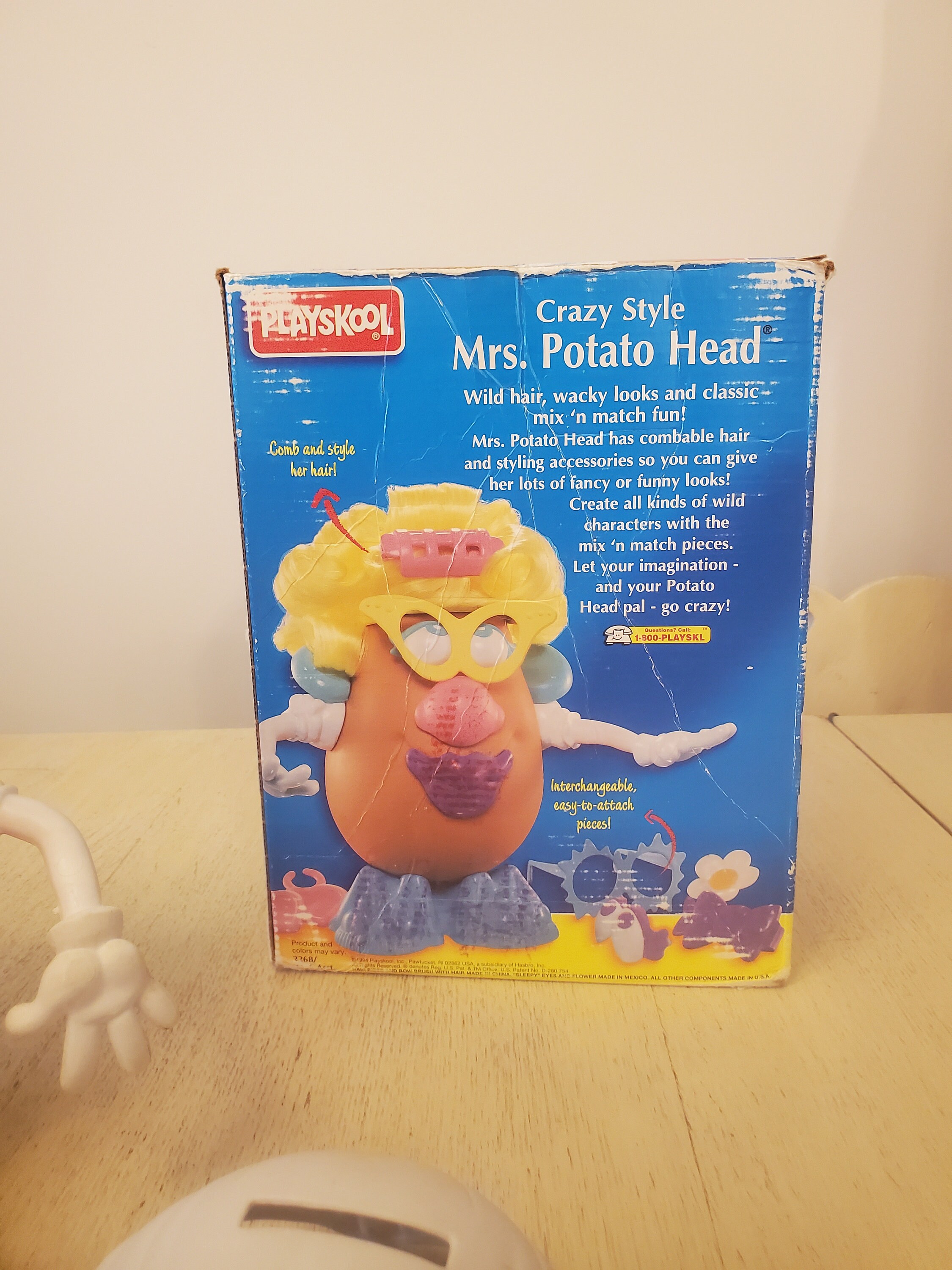 Vintage Mr. Potato Head Parts & Accessories 1985 Playskool