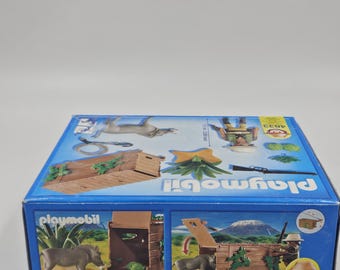 Playmobil 4833 Savannah Warthog Capture, Wildlife Safari Vintage