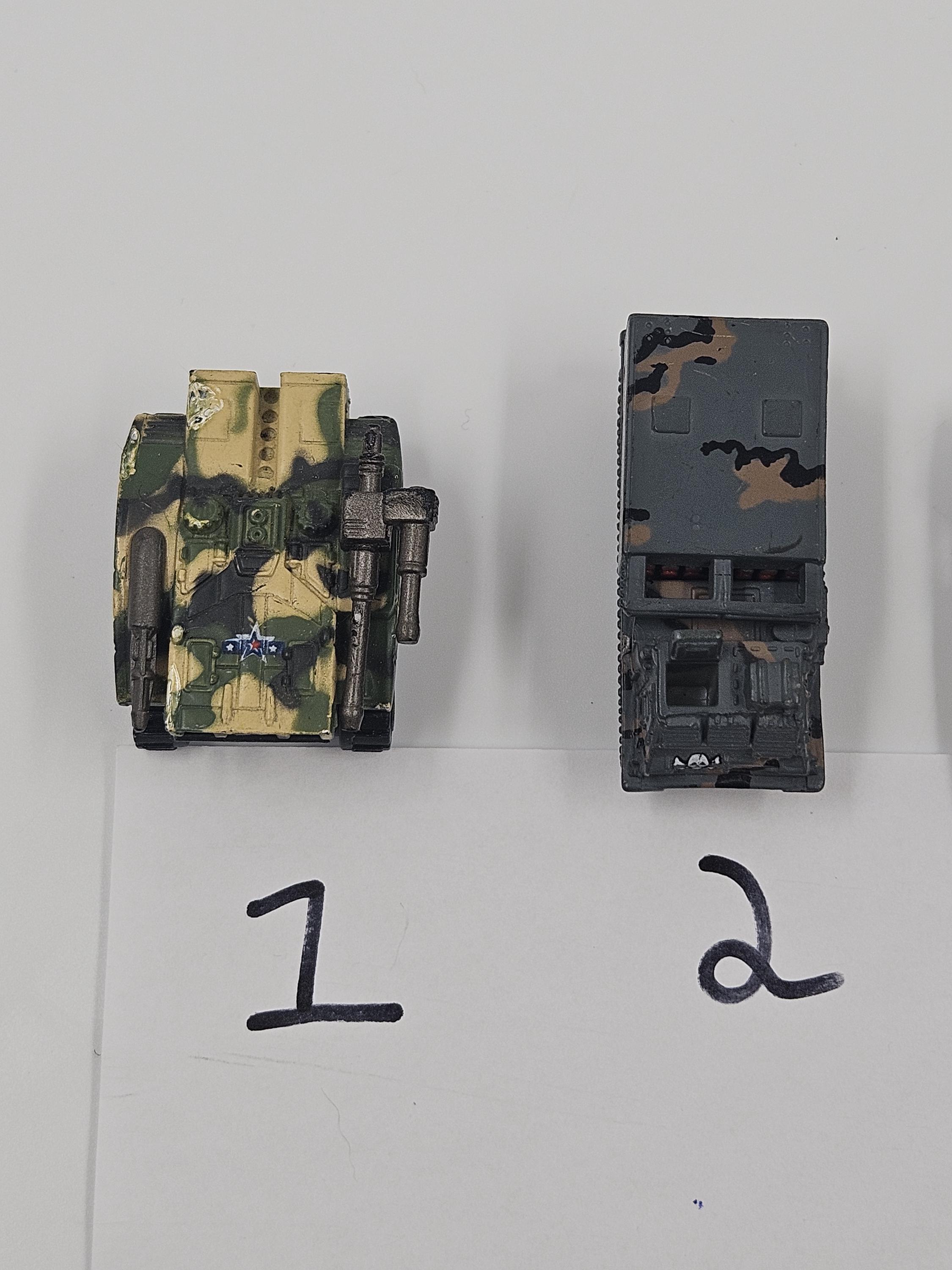 Micro Master Tanks Micro Machine Military Tanks and Artillery *choose Your Own Drop-down ...