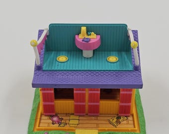 Polly Pocket Bluebird vintage - 1998 - Paseo en poni en Action Park