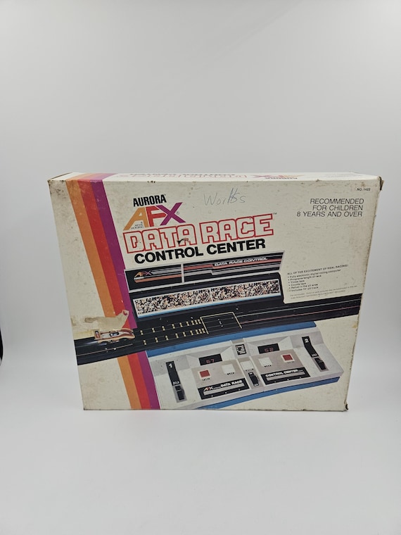 1979 Aurora AFX Slot Car DATA RACE Control Center With Sound Tower