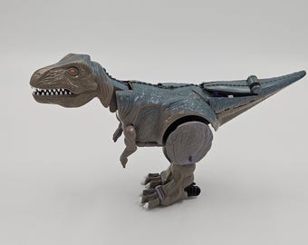 Transformers Beast wars Ultra Class T-rex Megatron 1995 Incomplete Read