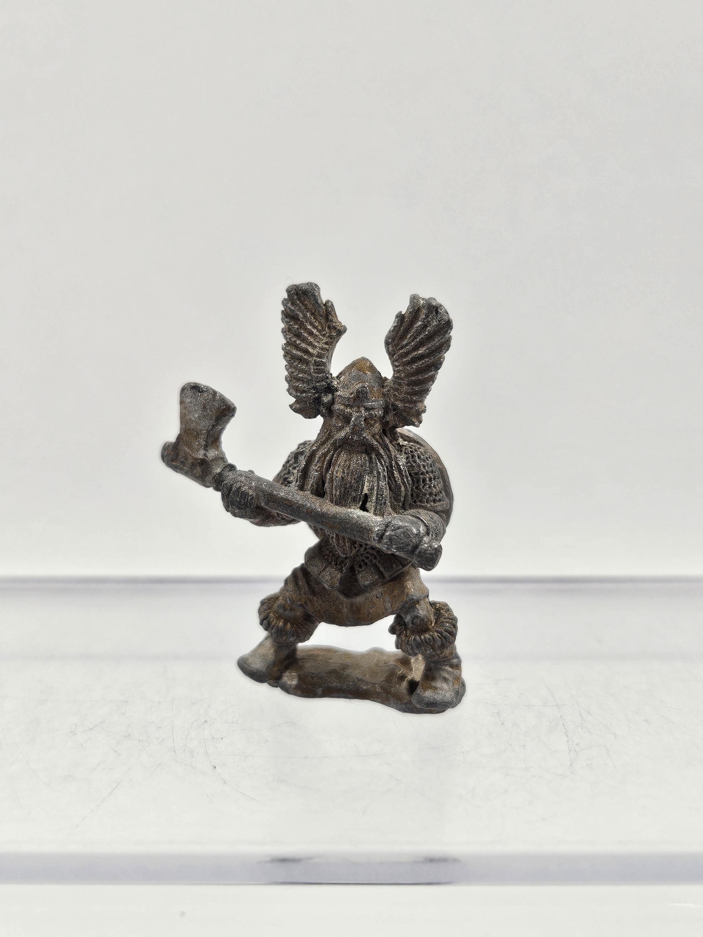 thumbnail image 2 of Ral Partha / Iron Wind Metals RP-018 Female Unicorn Knight - Mounted & Foot - 25mm Fantasy Miniature 2 of 3