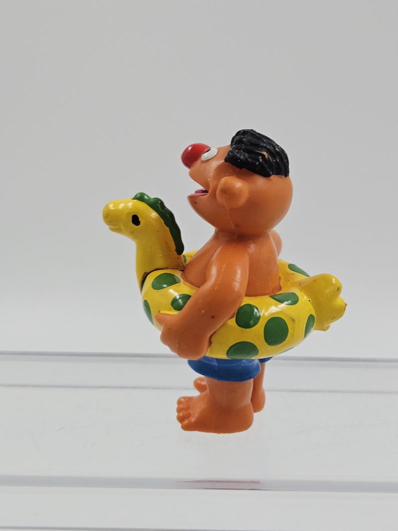Sesame Character Inflatable Pool Sesame Street Muppets Ernie With Pool Swim Floatie Bert & Ernie Action ...