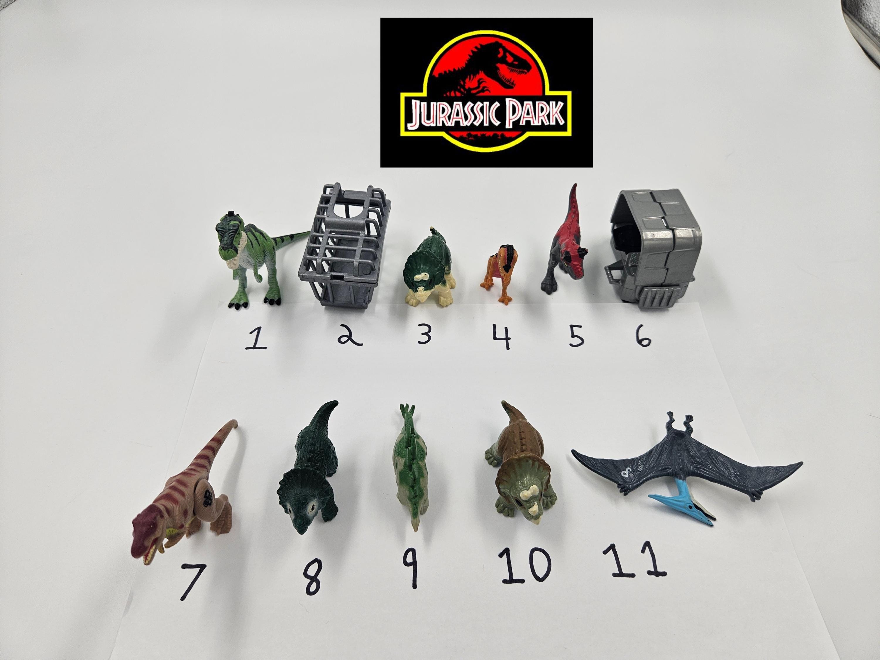 1990-2004 Jurassic Park the Lost World Replacement Dinos and Parts