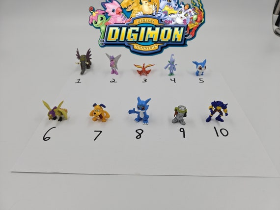 最新な Group 7 List Dropdown Own Your *choose Figures Mini Digimon コミック・アニメ