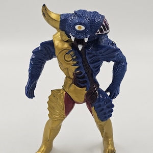 Mighty Morphin Power Rangers 7,5&quot; Goo Fish Villain Monster Action Figure 1993
