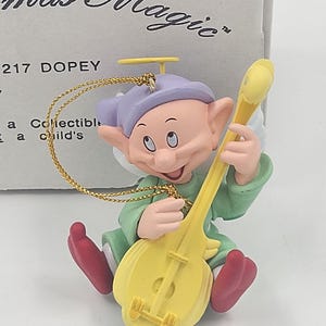 Vintage Grolier Weihnachtszauber Disney Dopey 26231 217 Schneewittchen Zwerge