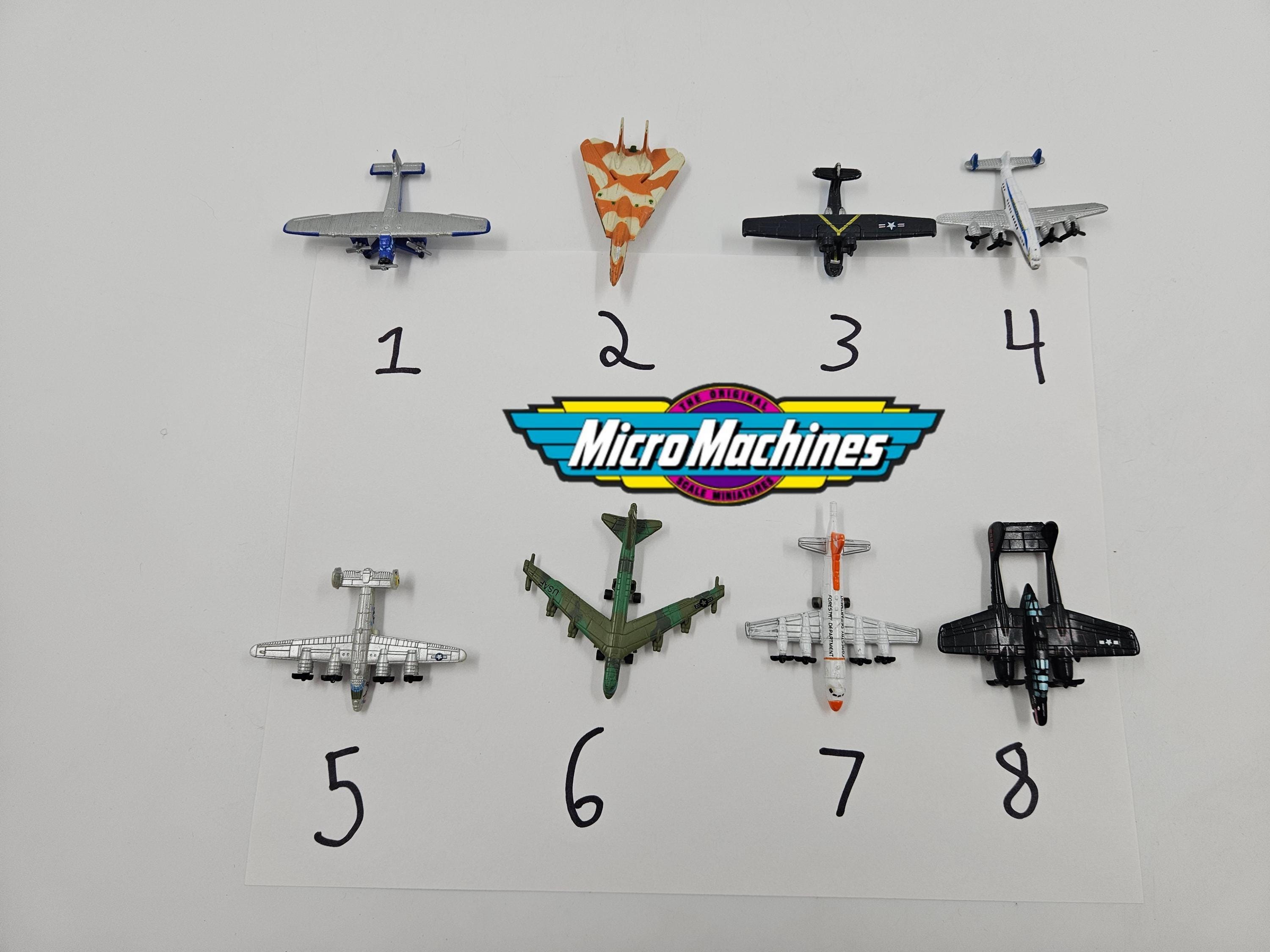 ⭐️Galoob マイクロマシンズ　ミニカー　ミリタリー　飛行機　船　56個セット ⭐️Galoob マイクロマシンズ ミニカー ミリタリー 飛行機 船 56個